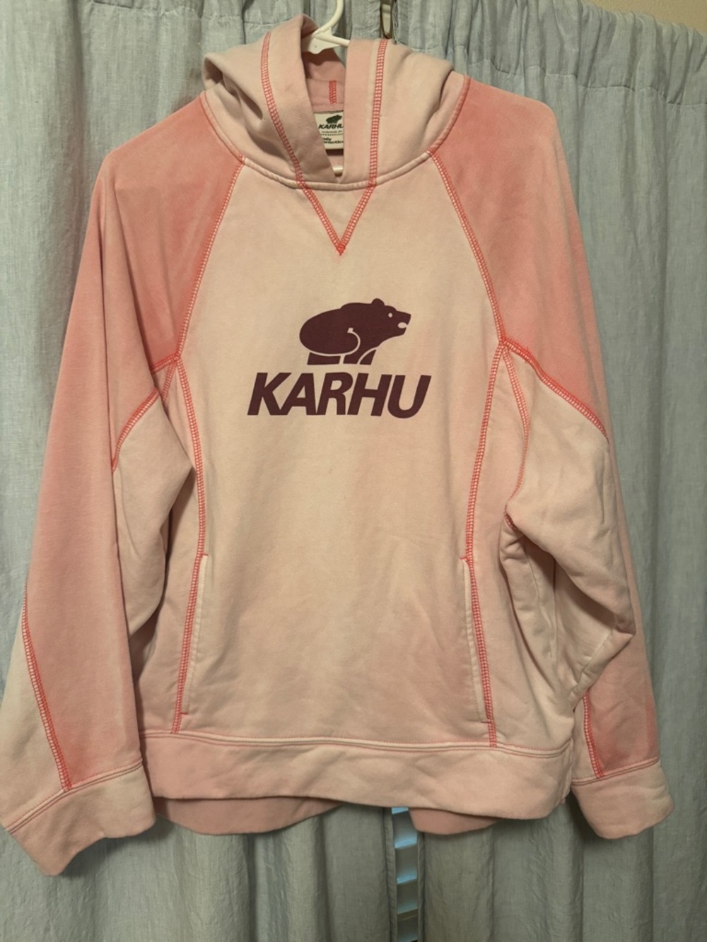 Karhu Women's Pink Hooded Sweatshirt
